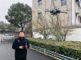 无人机空中喊话  怀宁疫情防控“空中+地面”双管齐下