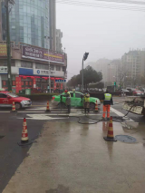 六安市市政处：消除市政道路隐患确保安全运行