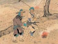 疏澤民：臘月的巷子