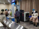 阜阳机场首次开通第三条安检通道