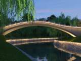 合肥四里河濱水生態(tài)公園夜景將于夏季呈現(xiàn)