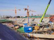 合肥駱崗生態公園建設春節不停工 記者現場探訪