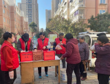 燕山乡陶山社区新时代文明实践站开展“烟头换鸡蛋 文明你我他”活动