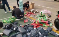  濉溪警方查获1000多条假烟 涉案价值20余万元