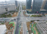 合肥地铁4号线创新大道站顺利完成一期道路导改放行