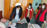 肥西縣桃花鎮柏堰社區：關愛耄耋老人 弘揚雷鋒精神