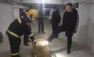 安慶：“狗獾子”闖入小區驚嚇居民  公安消防等聯手緊急處置