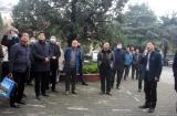 合肥市“双好”总结推介会领导专家到庐江实验中学参观指导