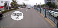九旬老人迷路快車道 滁州鐵騎：“跟著我走”