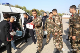 肥西法院送法进军营 走近最可爱的人