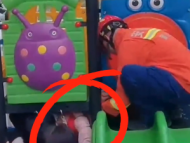 黃山：幼兒園內 一名女童頸部被卡在滑梯夾縫中