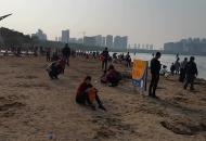 合肥春意盎然暖風吹  天鵝湖畔成遛娃勝地