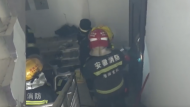 淮南一居民外出燃氣未關(guān)且未帶鑰匙  兩幼童被困家中 