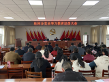 青陽杜村鄉(xiāng)：守正創(chuàng)新 推動黨史學(xué)習(xí)教育走深走實