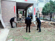 合肥一別墅業(yè)主任性圈地還拒拆除 城管：拒絕改正將被依法查處