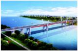 蚌埠S313淮河特大桥建设正酣，预计2022年5月底完工