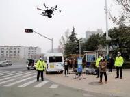 合肥市公安局回復網友：交警無人機空中巡邏合法