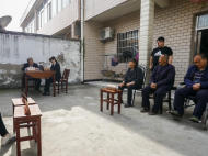 六安霍邱一背包法庭將庭審現場“搬進”家中