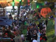 黃山市中心城區(qū)屯溪夜市開張 游客市民多了好去處