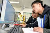 安徽高职学生赛"工程测量"技能（组图）