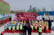 合肥高新區：建筑工地講黨史抗戰老兵憶崢嶸