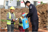 肥西县铭传乡：“学党史，践行动”工地普法志愿行