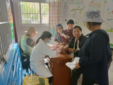 貴池里山街道：免費(fèi)體檢進(jìn)社區(qū) 健康服務(wù)暖人心