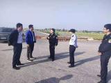 望江交警开展客运企业及重点工程施工单位节前安全检查