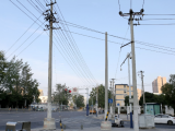 合肥清溪路占道电杆迁改工程顺利完工