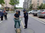 合肥花沖派出所開展養犬管理集中整治行動 共收治流浪犬26只