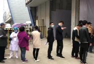 合肥周谷堆市場設新冠疫苗臨時接種門診