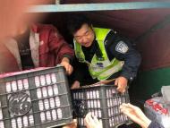 宿州高速交警就地化身“水果商”  发动群众帮群众
