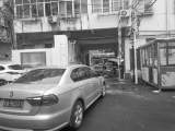 肥东县小车队宿舍改造后  路灯和门禁都成了摆设