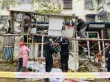 合肥市亳州路街道17间违建“门面”被拆除