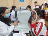 淮北市相山区2021年春季中小学生青少年近视防控筛查走进淮纺路小学