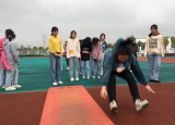 馬鞍山市薛鎮初中舉行九年級體育考試模擬測試