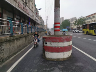 合肥清溪路占道電桿遷改完成  道路通行更寬敞