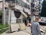 安大龍河路校區15處違法建設被拆除  面積近400平方米