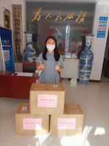 韩摆渡镇三拐店村：创业青年心系家乡抗疫