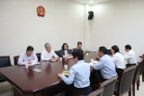 省高院副院长汪利民到包河法院滨湖法庭开展调研