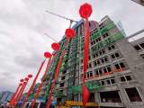 蚌埠市第一人民医院综合病房大楼工程封顶
