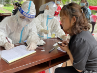 肥西縣上派鎮金宇天地城小區：5月14日中午完成1萬左右居民核酸檢測工作
