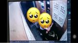 合肥一小区电梯内电动车电池爆燃