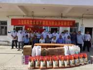 壽縣三覺鎮(zhèn)中心衛(wèi)生院走進敬老院 為孤寡老人送溫暖