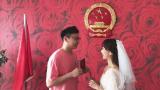 “5·20”合肥婚姻登记处火热  有新人紧张到整晚没睡