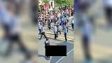 肥东女店主店内遇害犯罪嫌疑人指认现场