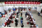 六安市二院为皖西学院师生接种疫苗