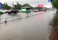 受暴雨影響　安慶部分地段積水