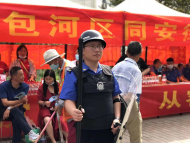 大考2021|合肥“城管藍”助力高考  為考生保駕護航