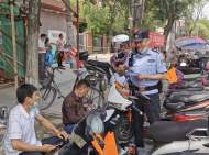 大考2021|合肥民警為高考考生創造舒適考試環境